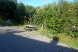 Platz zum Grillen und Räuchern