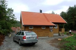 Parkplatz vor dem Haus