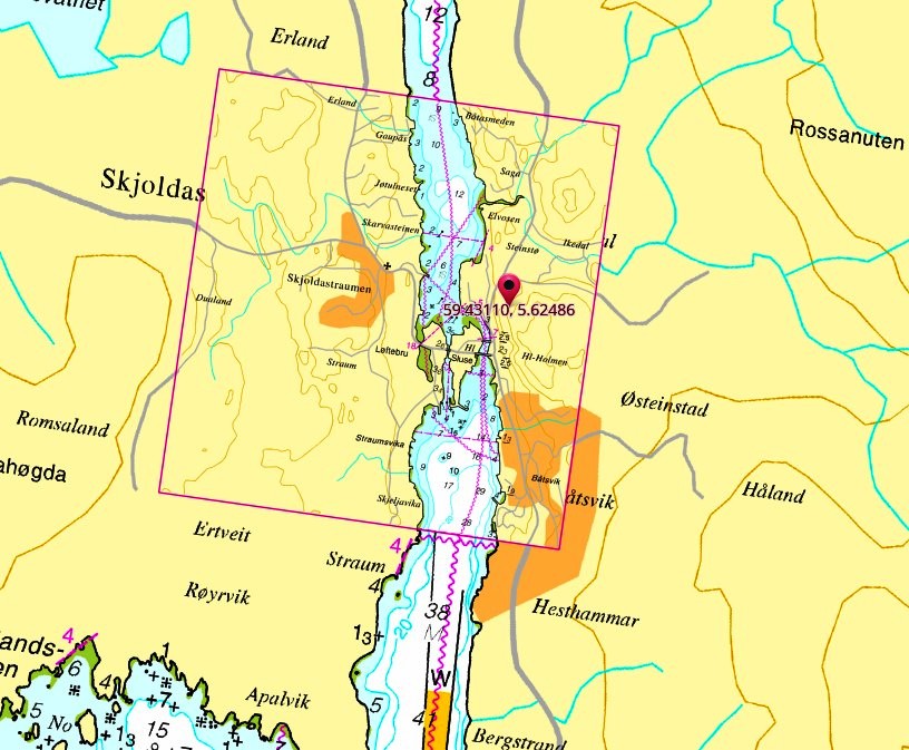 Skjoldastraumen see