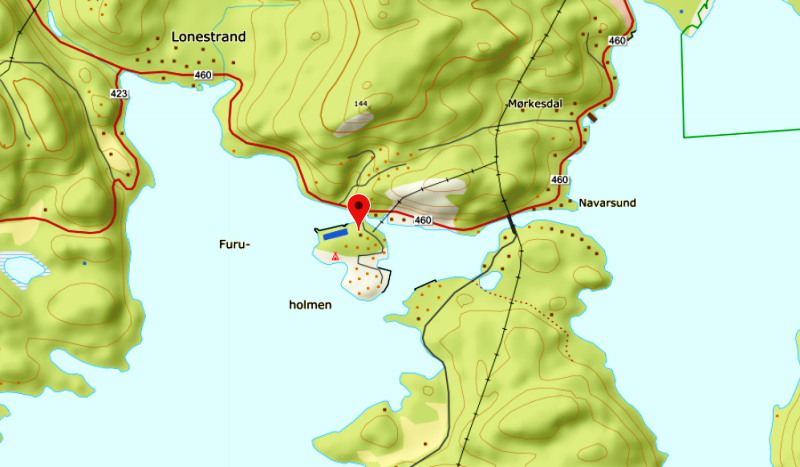 Landkarte von Furuholmen