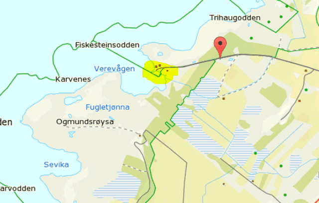 Karte von Stave Gård