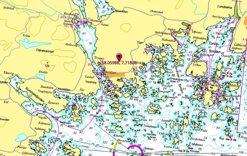trysnes see