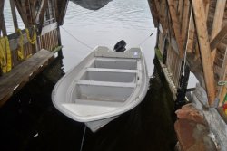 Das Boot am Fjord