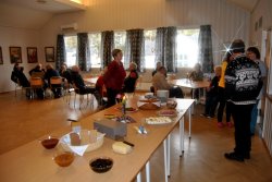 Kerstin gab auch noch einige norwegische Worte.