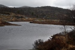 In diesem See sammelt sich das Wasser.