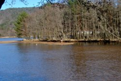 Das Wasser hat gerade mal 4°C