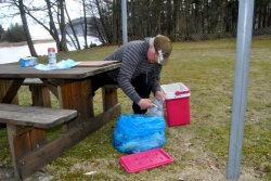 Filets werden verpackt