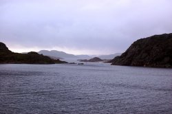 Durchfahrt zum Rosfjord.