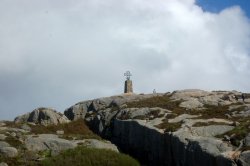 Gedenkstätte am Parkplatz