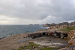 Ehemaliges Kanonenfundament.