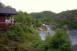 Ferienhäuser am Fjord