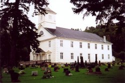 Die Kirche von Mandal.