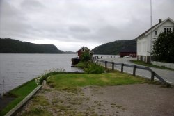 Blick Richtung Fjord