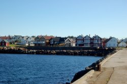 Der Fischerort Tjørvehavn