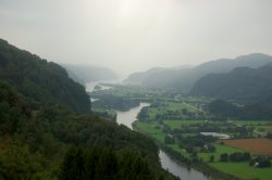 Aussicht über die Kvina