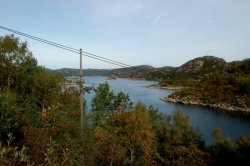 Blick auf den Spindfjord